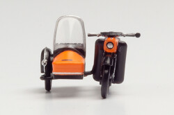 Herpa 053433-005 MZ 250 mit Beiwagen, orange