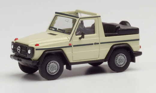 Herpa 420846-003 - MB G-Modell Cabrio, sandbeige