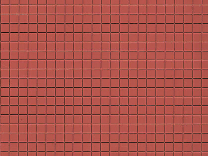 Auhagen 52422 - H0TT 1 Dekorplatte Marktplatte rotbraun lose