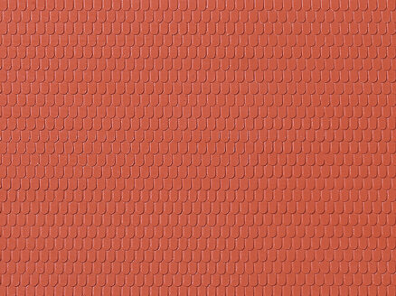 Auhagen 52416 - H0TT 1 Dachplatte Biberschwanz ziegelrot lose