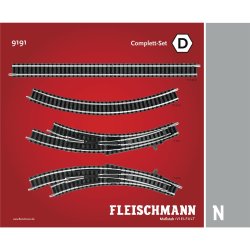 Fleischmann 9191 - N Complett-Set D