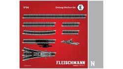 Fleischmann 9194 - N DREIWEGWEICHEN SET E