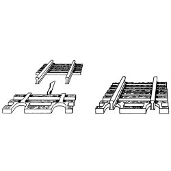 Fleischmann 22215 - N Schwellenendst&uuml;ck N-Flex 24