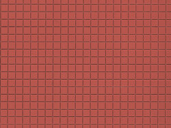 Auhagen 52222 - H0TT Dekorplatten Marktplatten rotbraun