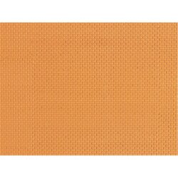 Auhagen 52213 - H0/TT Dekorplatten Mauerziegel gel
