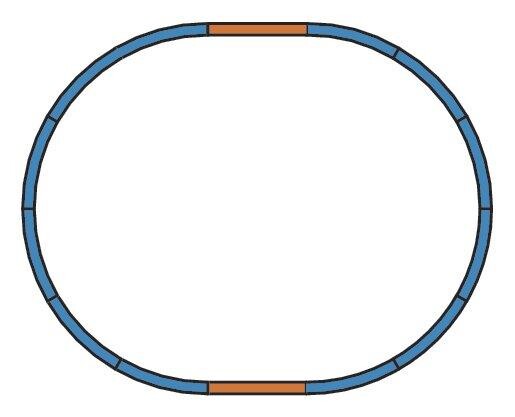 Piko 55300 - H0 Gleis Set: A