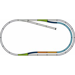 Piko 55321 - Gleis m. Bett. Gleis Set C