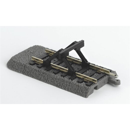 Piko 55446 - H0 Gleis m. Bett. Gleisb&ouml;schung Endst&uuml;ck mit Prellbock