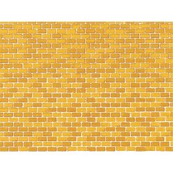 Auhagen 50510 - H0/TT 1 Dekorpappe Ziegelmauer ock