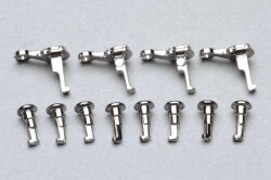 Piko 56083 - Kurbelbol(8X)+Gegenkurb(4x (Silber)