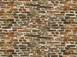 Auhagen 50115 - TTH0 Dekorpappen Kalksteinmauer