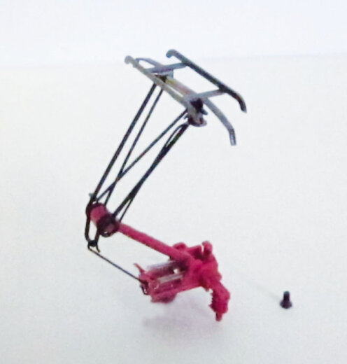 Piko 56166 -  Stromabnm. Hobby-Loks Metall rot f&uuml;r BR193