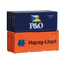 Piko  56200 - Container 3er-Set 20 P&amp;O