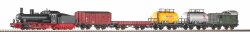 Piko 57123 - Start-Set G&uuml;terzug Dampflok G7 + 5 Wg....