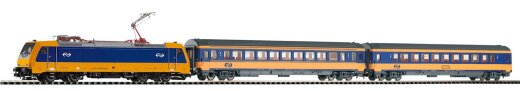 Piko H0 59005 - PSC light S-Set NS Personenzug BR 185 NS Intercity mit 2 Wagen VI