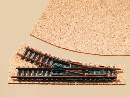 Auhagen 44581 - N Korkbettung f&uuml;r Weichen