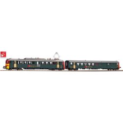 Piko H0 96837 - ~Set Triebwagen/Sound + Steuerwagen RBe...