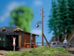 Auhagen 42632 - H0/TT Freileitungsmasten mit Lampe