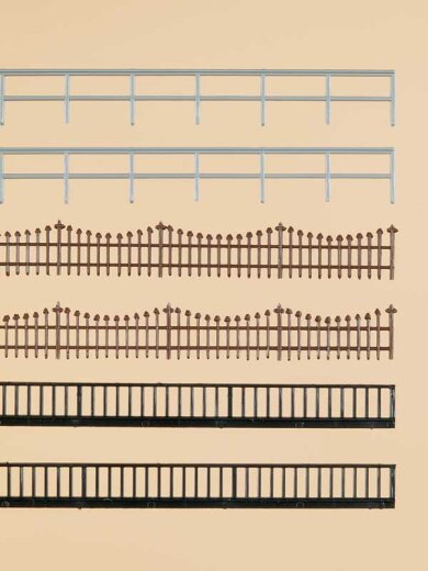 Auhagen 42558 - TTH0 Eisenzaun und -gel&auml;nder