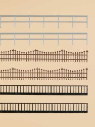Auhagen 42558 - TTH0 Eisenzaun und -gel&auml;nder