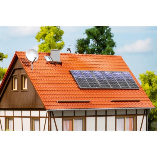 Auhagen 41651 - H0 Sat-Anlagen, Solarkollektore