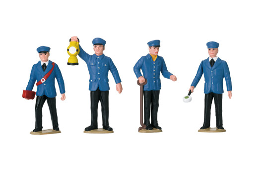 LGB L53001 - Figuren-Set Bahnpersonal Deutschland