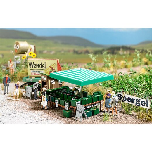 Busch 1074 - Spargel-Ernte              H0