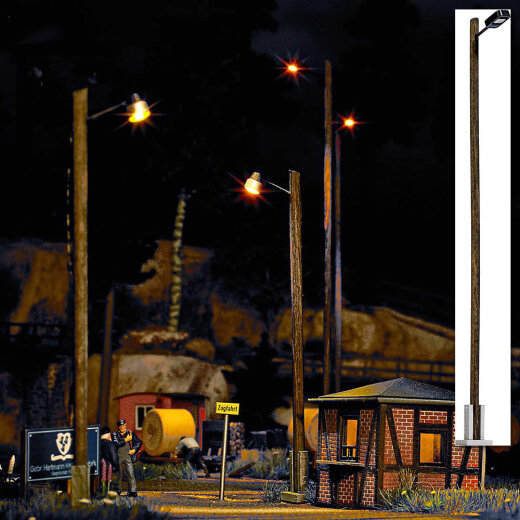 Busch 4110 - H0      Bahnhofsleuchte