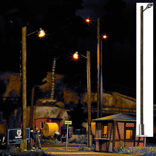 Busch 4111 - H0      Bahnhofsleuchte (LBL)