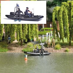 Busch 5485 - See mit Polizeiboot H0