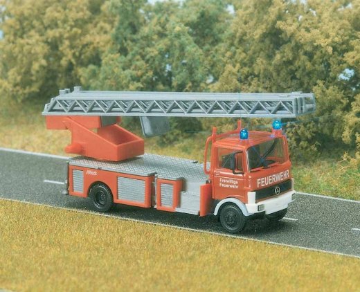 Busch 5608 - Feuerwehr-Leiterwagen H0