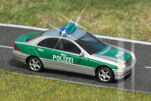 Busch 5630 - H0      Polizei Mercedes C-Klasse