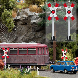 Busch 5928 - H0      Warnblinkanlage &raquo;DR&laquo;