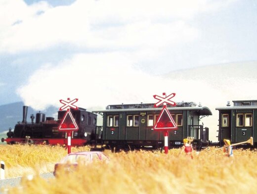 Busch 5966 - Bahn&uuml;bergang Schweiz H0