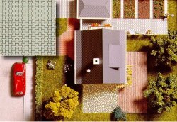 Busch 7035 - H0  TT    Dekoplatten: Verbundpflaster