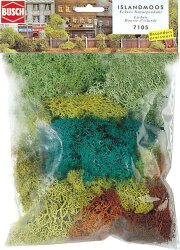 Busch 7105 - Islandmoos Gro&szlig;pack