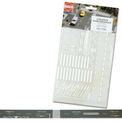 Busch 7196 - Stra&szlig;enmarkierung H0