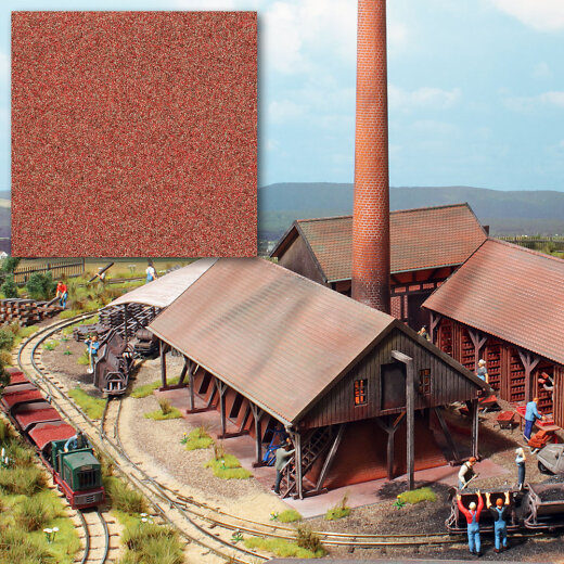 Busch 7525 - H0 N TT Z 1/G 0 Quarzsand &raquo;Ziegelsand&laquo;