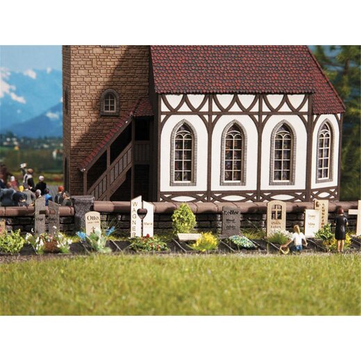 Noch 14211 - H0 Grabsteine 10 St&uuml;ck (werksseitig ausverkauft)