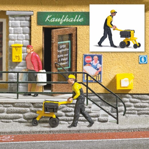 Busch 7888 - H0      Action Set: Postzustellung