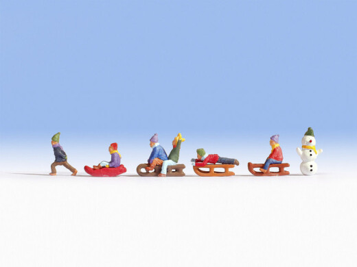 Noch 15819 - H0 Kinder im Schnee