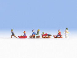 Noch 15819 - H0 Kinder im Schnee