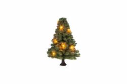 Noch 22111 - Beleuchteter Weihnachtsbaum gr&uuml;n, mit...