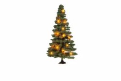 Noch 22121 - Beleuchteter Weihnachtsbaum gr&uuml;n, mit...