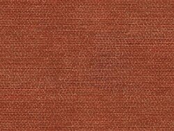 Noch 56610 - 3D-Kartonplatte &ldquo;Klinker&rdquo; rot 25...