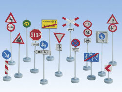 Noch 60521 - H0 Verkehrszeichen