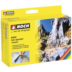 Noch 60880 - Fels-Spachtel &ldquo;Granit&rdquo; grau, 400 g