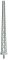 Sommerfeldt 129 - H0 Turmmast 200 mm hoch, lackiert