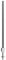 Sommerfeldt 397 - N  H-Profil-Mast aus Neusilber, 70 mm hoch