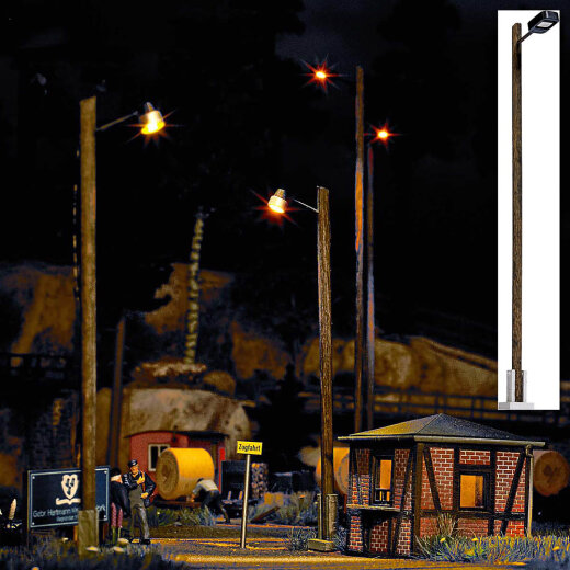 Busch 8736 -   TT    Bahnhofsleuchte